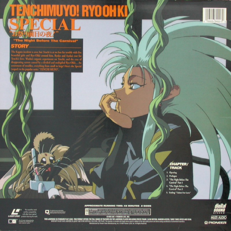 Tenchi Muyo! Ryo-ohki Special Episode 7 "The Night Before The Carnival": Back